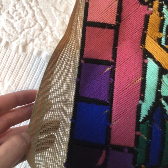 Beautiful Vibrant Handstitched Christmas Tapestry - 14x18 - Picture 7 of 8